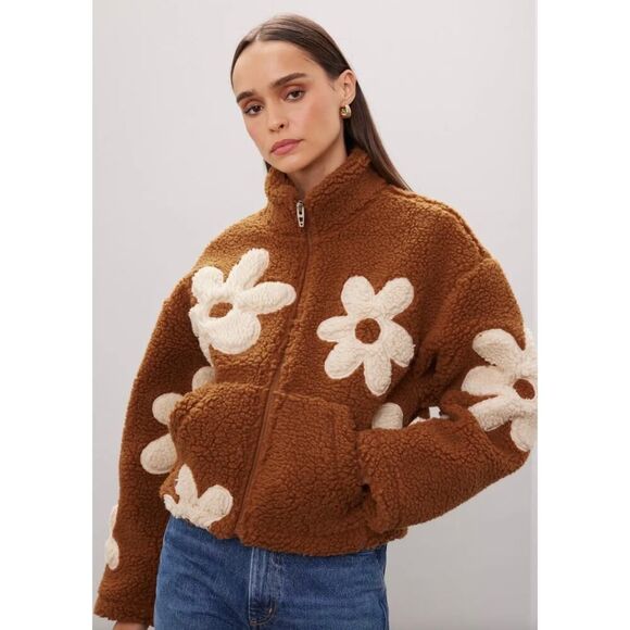 BLANKNYC Jackets & Blazers - FREE PEOPLE BLANKNYC Flower Child Jacket Size Small NEW